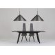 Cone design pendant lamp