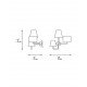 Tria design wall lamp