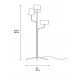 Alemrich tria floor lamp