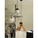Copper blow pendant or table lamp