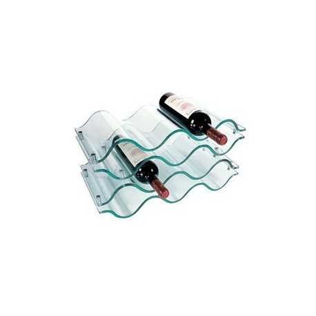 Elan Acrylic 10 Bottle Wine Rack design