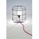 La Cage table lamp design