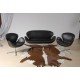 Cowhide Rug - Brown & White