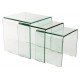 Novara Acrylic Nesting Table Set