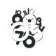 Horloge design freaky