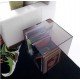 Porte-revue table d'appoint design en cube