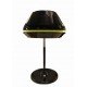 Spool table lamp
