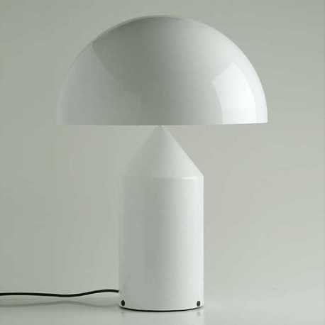 Atollo 237 table lamp in glass