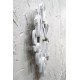 Algo wall clock in acrylic