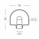 Laterna table or floor lamp