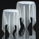 Table design illusion H58cm