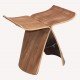 Tabouret design style Butterfly natural Sori Yanagi
