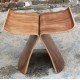 Tabouret design style Butterfly noyer Sori Yanagi