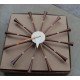 Nelson Spindle clock 