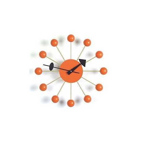 Nelson ball clock orange