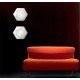 Diamond cut wall or ceiling lamp