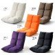 Reclining floor legless chair BELL