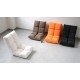 Reclining floor legless chair BELL