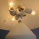 Atollo 237 table lamp in glass