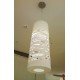 Tress pendant lamp design long cylinder model