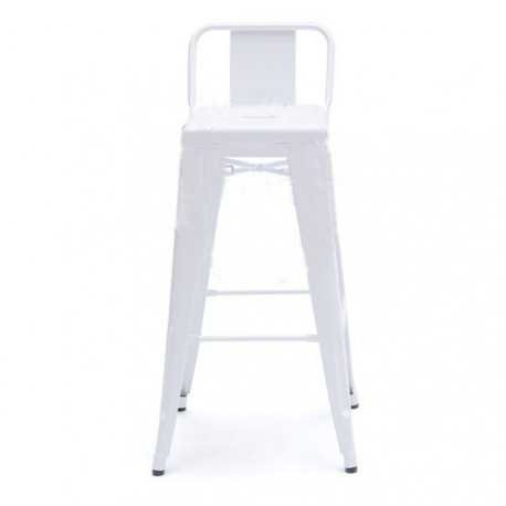 Tolix Short Back Barstool H75cm