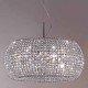 Pulsar crystal pendant lamp