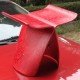 Tabouret design style Butterfly Sori Yanagi rouge