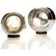 Mirror ball table lamp