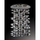Plafonnier design Mercury cluster 