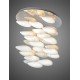 Plafonnier design Mercury cluster 