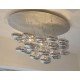 Plafonnier design Mercury cluster 