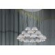 Flowerpot chandelier Verner Panton
