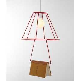 Book pendant lamp design
