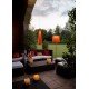 Wind long pendant lamp