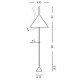 Funnel floor lamp 
