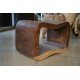 Tuareg design stool in Teak