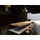 Clessidra stool in solid wood