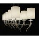 Chandelier design loving arms rectangulaire