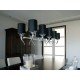 Chandelier design loving arms rectangulaire