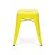 Tabouret design Tolix H45cm Lot de 2