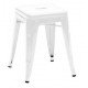 Tabouret design Tolix H45cm Lot de 2