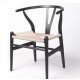 Chaise design Wegner Wishbone CH24 Y en hêtre