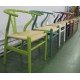 Chaise design Wegner Wishbone CH24 Y en hêtre