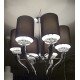 Chandelier design loving arms rond