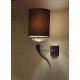 Loving arms wall lamp