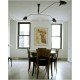 Plafonnier design Serge Mouille MCL 3 bras pivotants