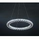 Circle crystal LED Pendant lamp 1 ring