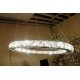 Circle crystal LED Pendant lamp 1 ring