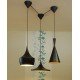 Beat pendant lamp black