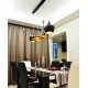 Beat pendant lamp black